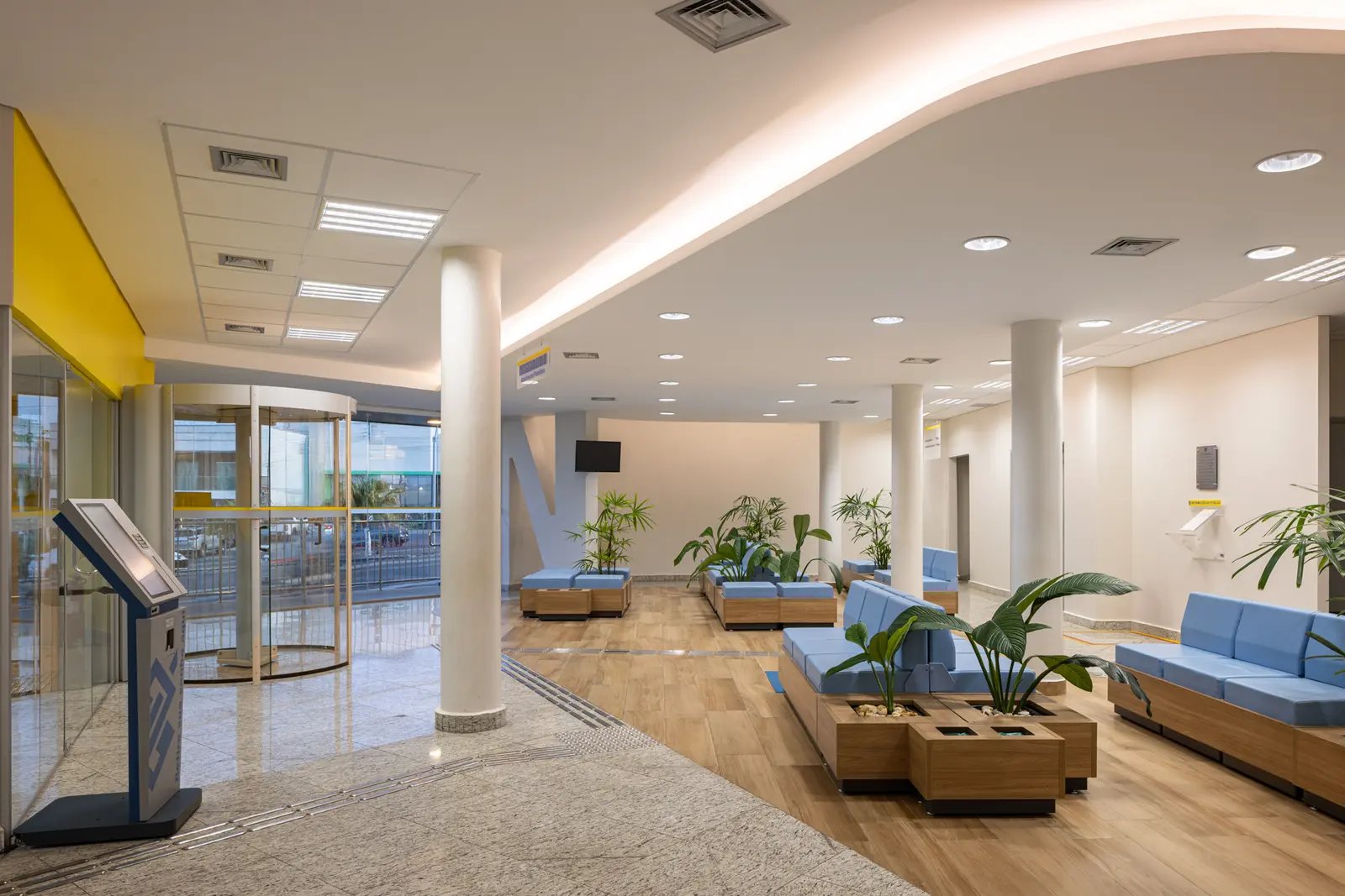 Interior da Agência Jussara